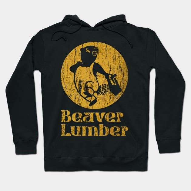 Vintage Beaver Lumber Hoodie by w3stuostw50th